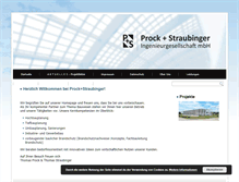 Tablet Screenshot of prock-straubinger.de
